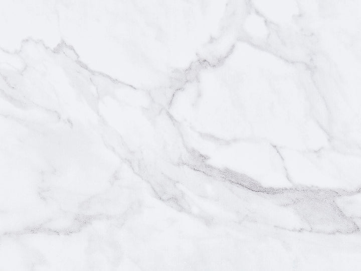 Bathroom Cabinet with Wheels 80 cm White Marble Teresina