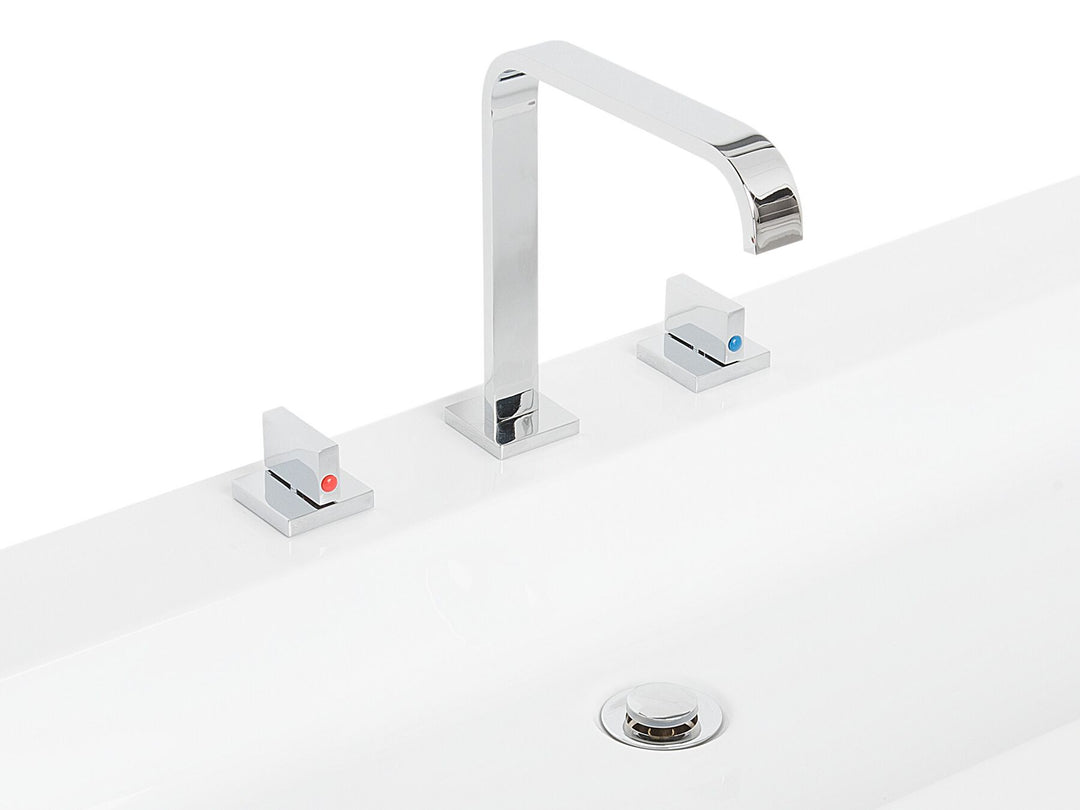 Bathroom Vanity Set 101 cm 48 cm Grey Almeria