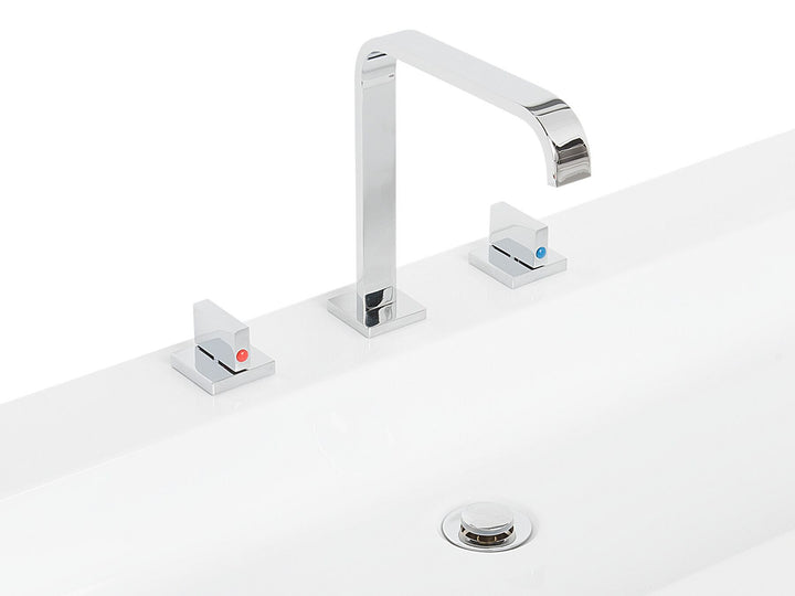 Bathroom Vanity Set 101 cm 48 cm Grey Almeria