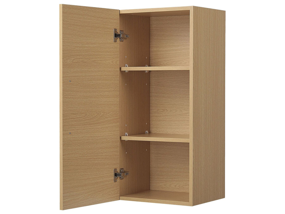 Bathroom Wall Mounted Cabinet 40 cm Light Brown Bilbao