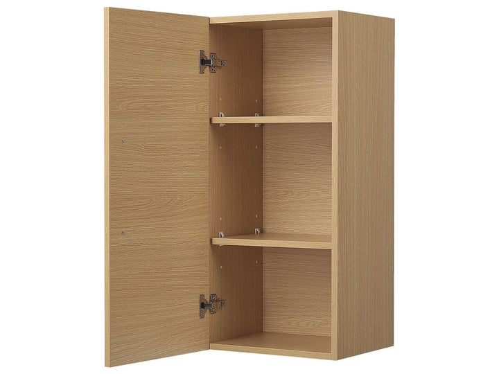 Bathroom Wall Mounted Cabinet 40 cm Light Brown Bilbao