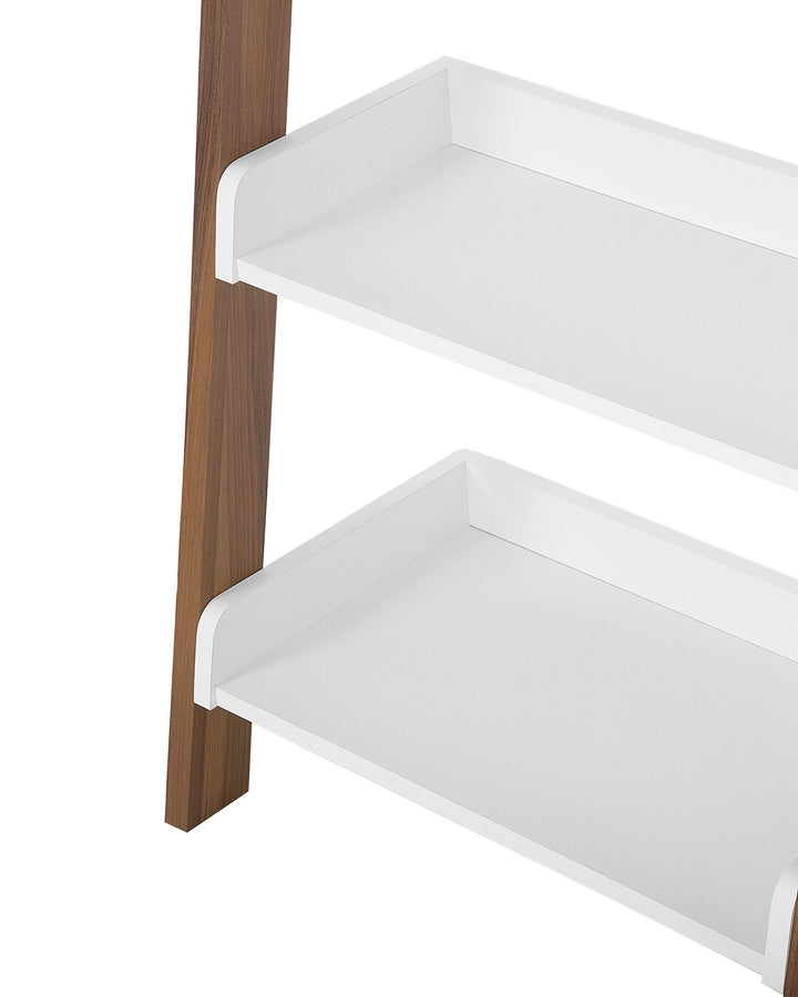 5 Tier Shelving Unit 164 cm Brown/ White Susan