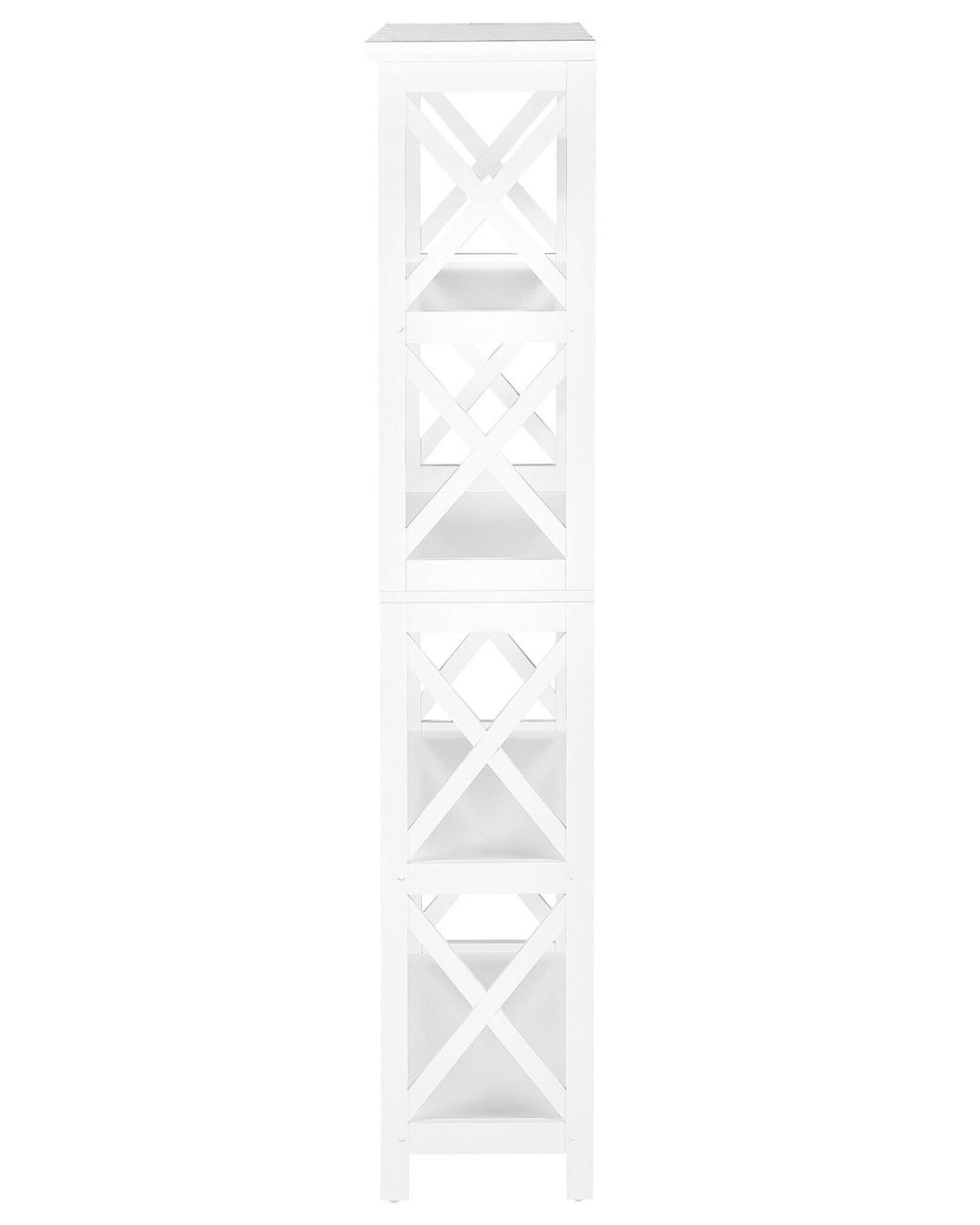 4 Tier Bookcase 152 cm White Afeez