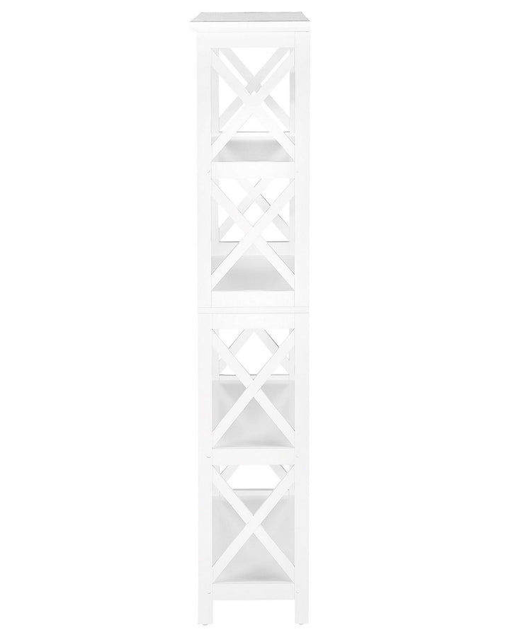 4 Tier Bookcase 152 cm White Afeez