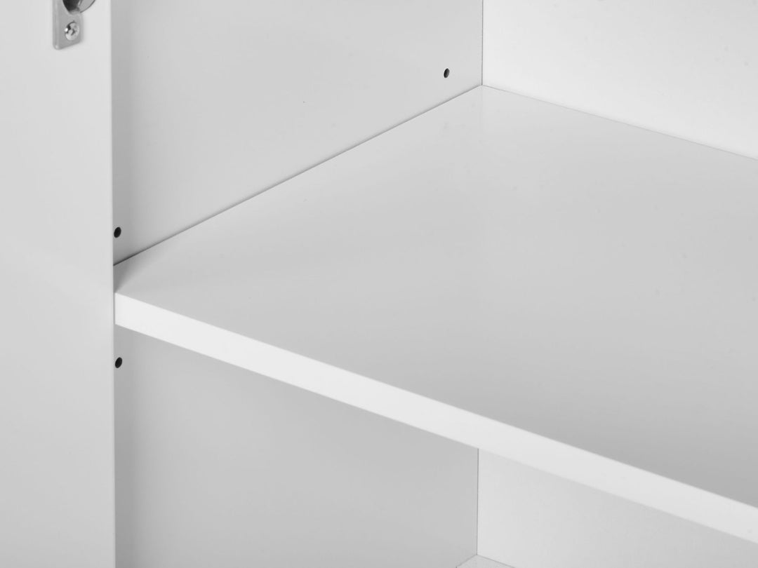 Washbasin Cabinet 80 cm White Nubes