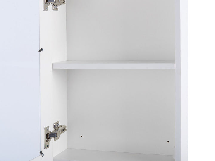 Bathroom Wall Mounted Mirror Cabinet LED 40 cm 60 cm White Condor