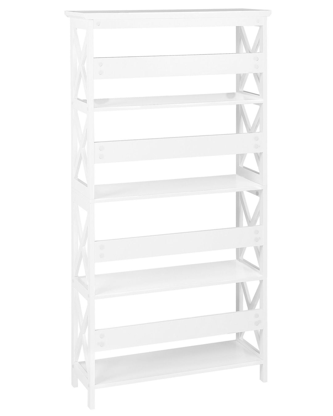 4 Tier Bookcase 152 cm White Afeez