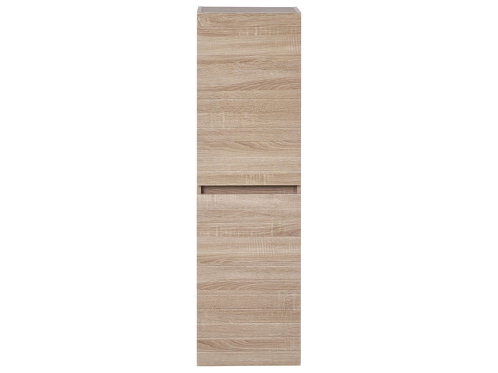 Bathroom Wall Mounted Cabinet 35 cm Light Brown Uruca