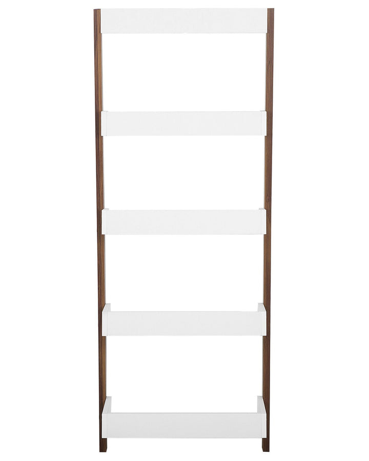 5 Tier Shelving Unit 164 cm Brown/ White Susan