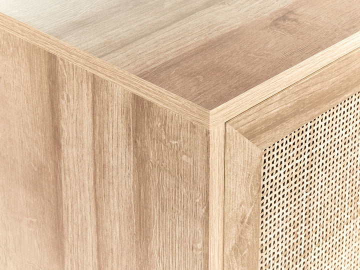 Washbasin Cabinet 60 cm Light Brown Rosell