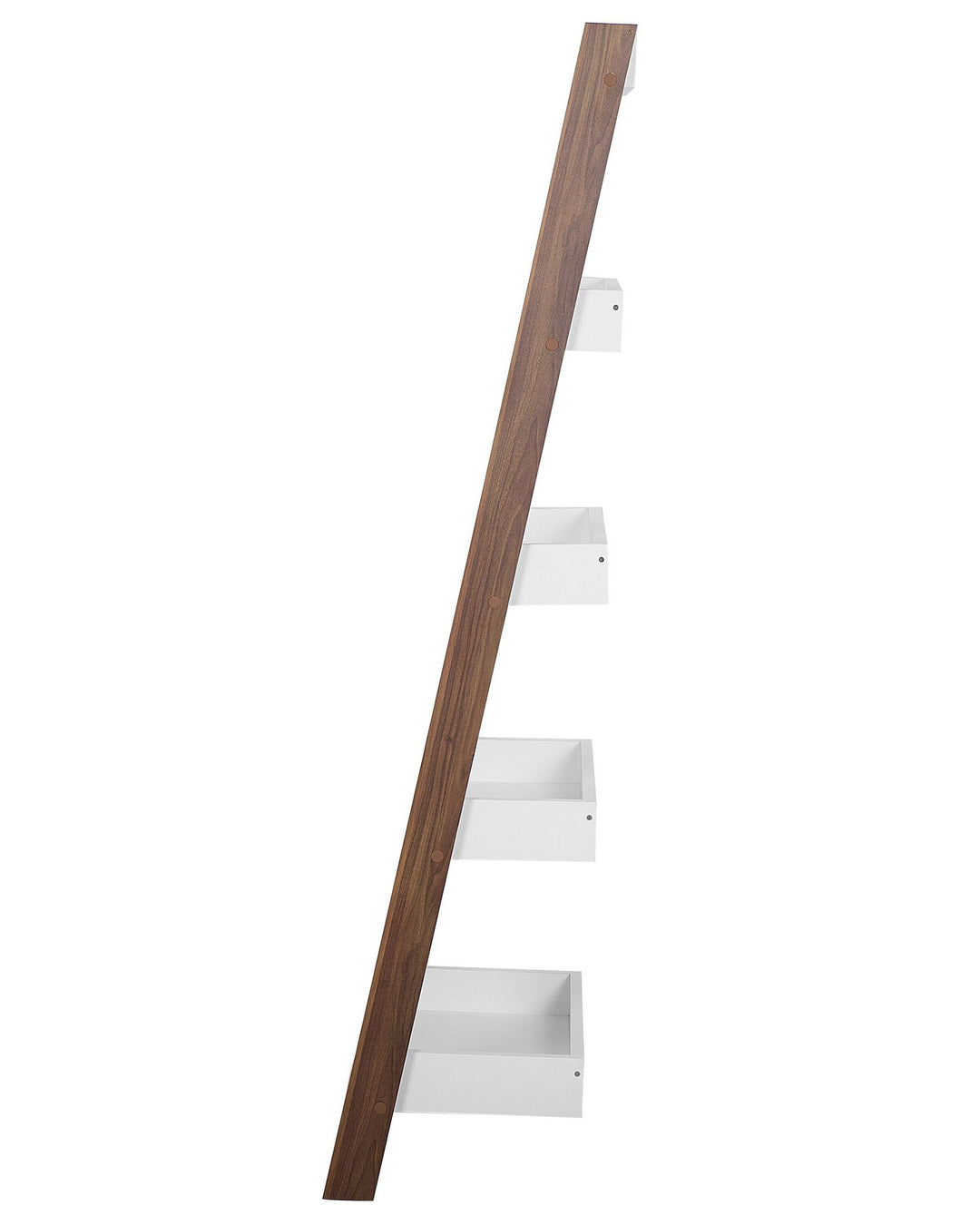 5 Tier Shelving Unit 164 cm Brown/ White Susan