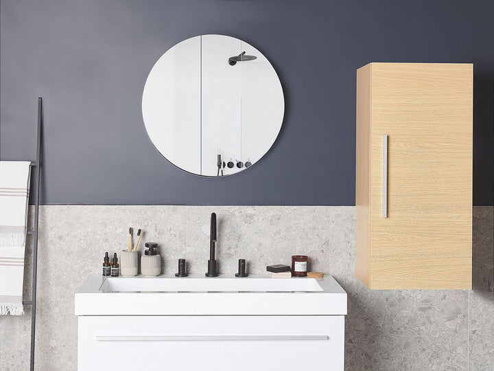 Bathroom Wall Mounted Cabinet 40 cm Light Brown Bilbao