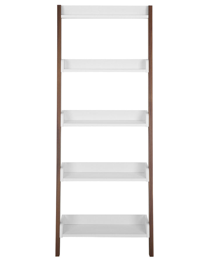 5 Tier Shelving Unit 164 cm Brown/ White Susan