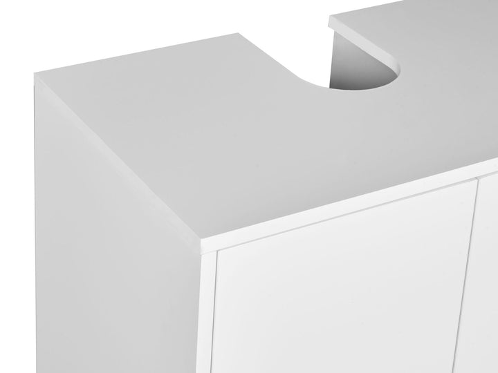 Washbasin Cabinet 80 cm White Nubes