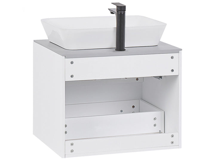 Bathroom Vanity Set 60 cm White Manzon