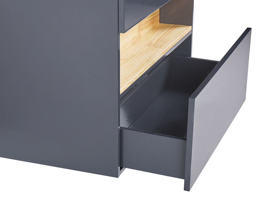 Bathroom Vanity Set Grey Figueres