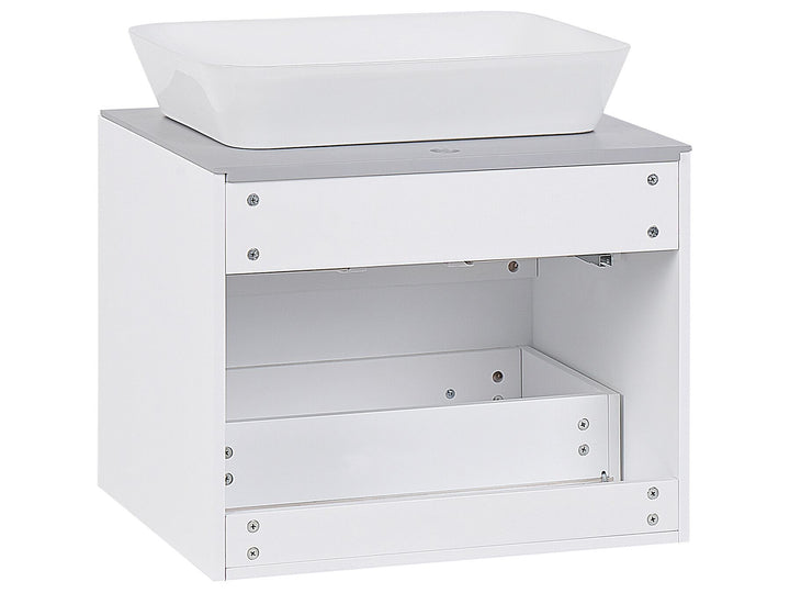 Bathroom Vanity Set 60 cm White Manzon