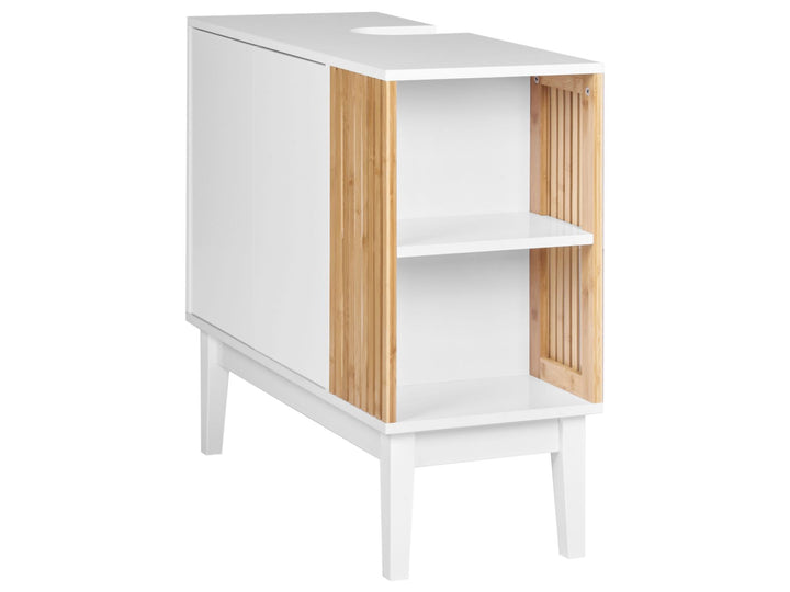 Washbasin Cabinet 80 cm White Nubes
