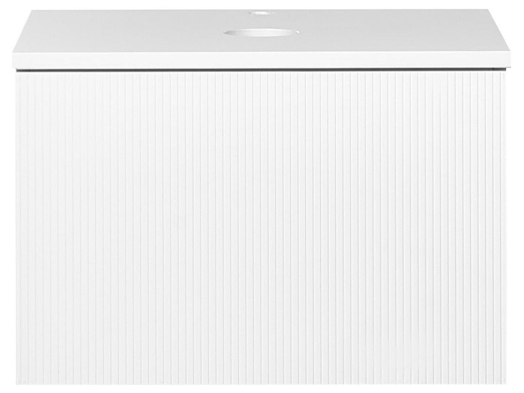 Wall Mounted Washbasin Cabinet 60 cm White Alzira