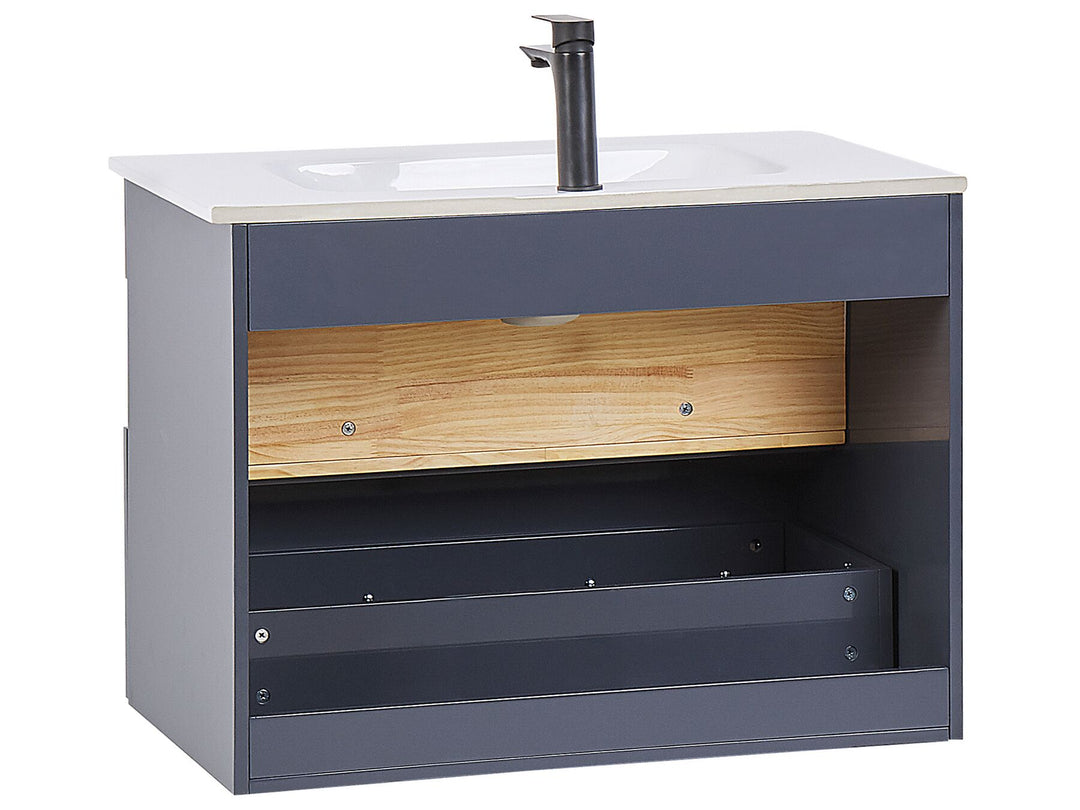 Bathroom Vanity Set Grey Figueres