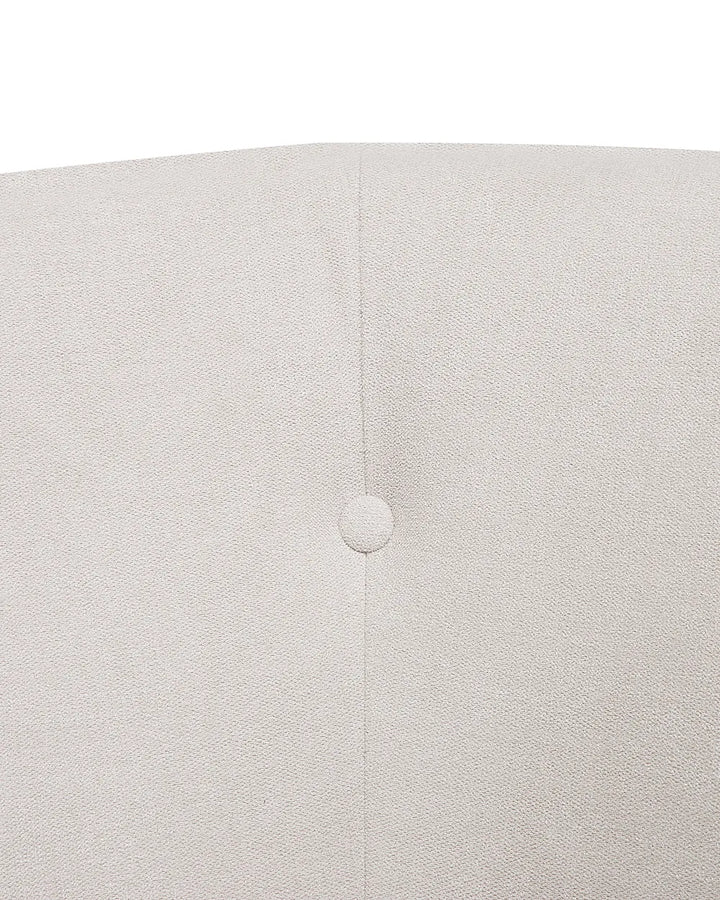 Armchair Fabric Off-White Tolzmann