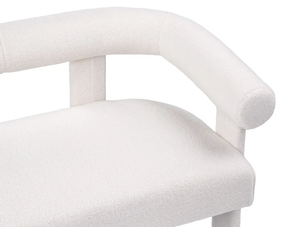 Sofa 2 Seater Boucle Off-White Askolds