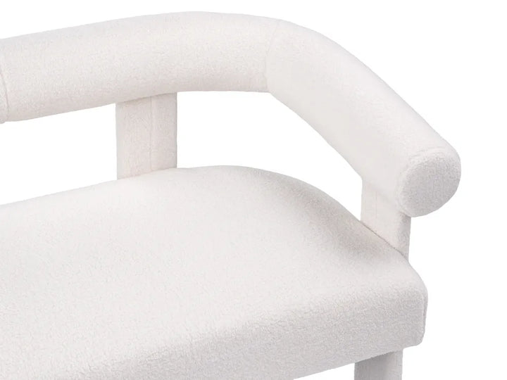 Sofa 2 Seater Boucle Off-White Askolds