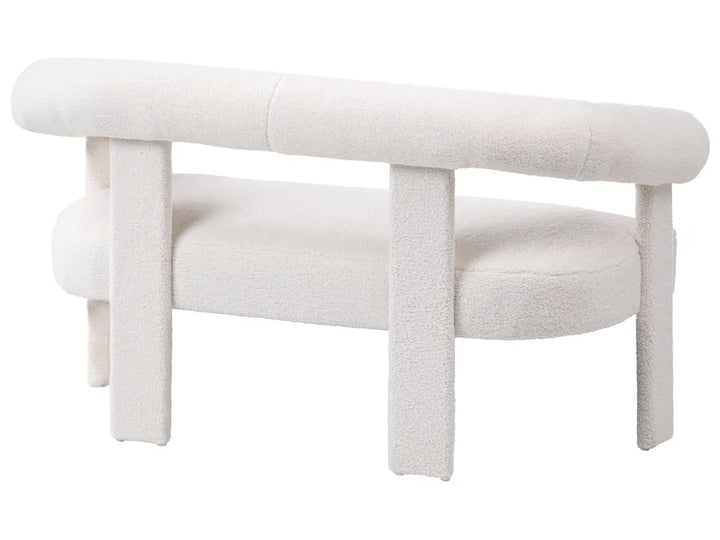 Sofa 2 Seater Boucle Off-White Askolds
