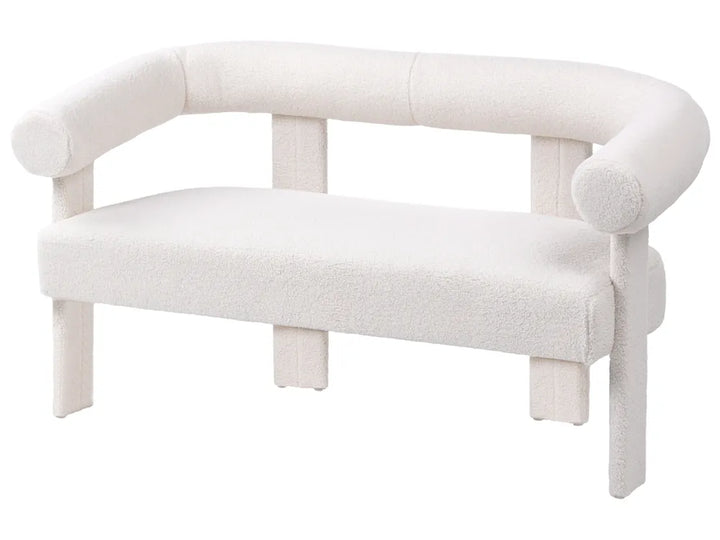 Sofa 2 Seater Boucle Off-White Askolds