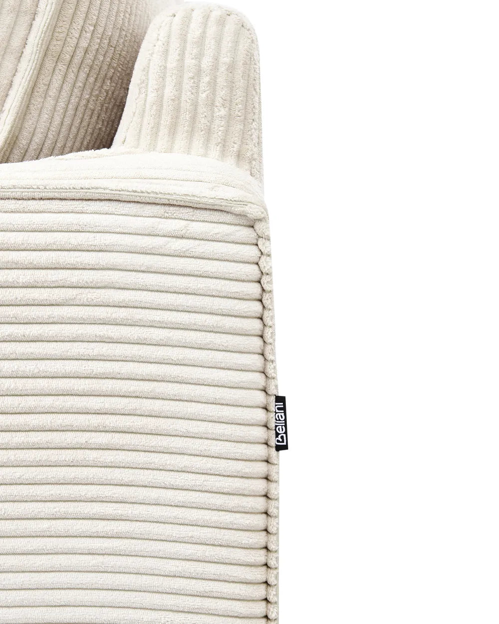 Armchair Corduroy Light Beige Ayran