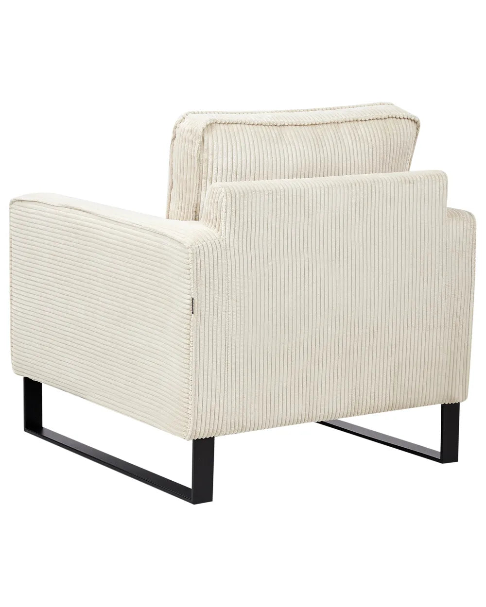 Armchair Corduroy Light Beige Ayran