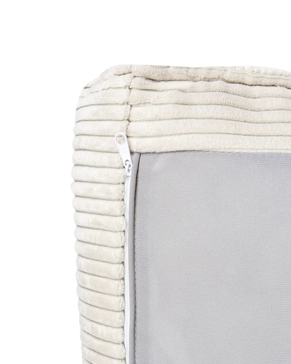 Armchair Corduroy Light Beige Ayran