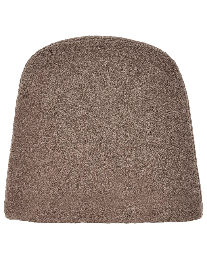 Armchair Boucle Brown Lasca