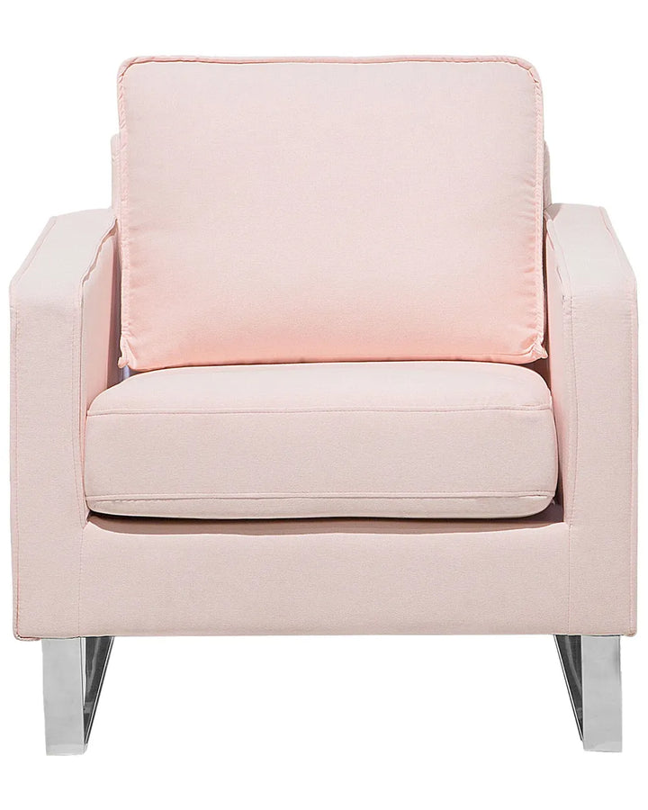 Armchair Fabric Pink Ayran
