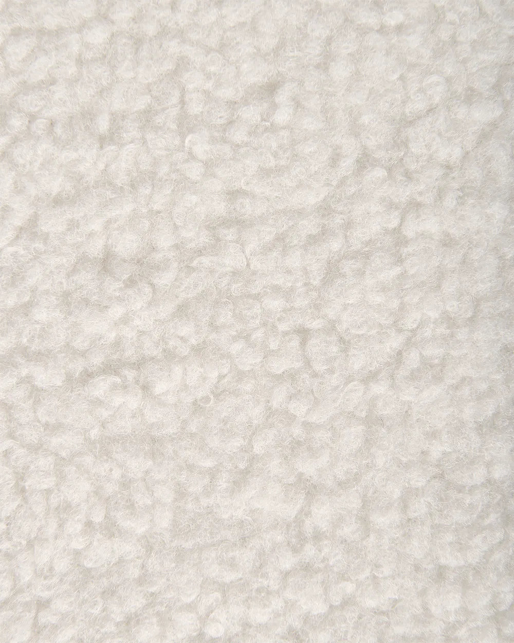 Armchair Boucle White Shelbi