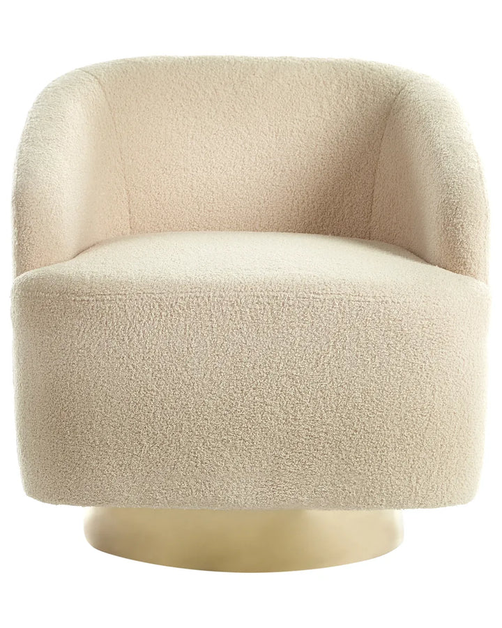 Armchair Boucle Beige Hana