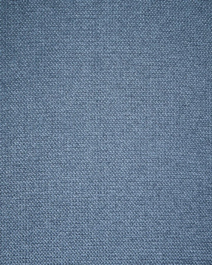 Wingback Chair with Footstool Velvet Dark Blue Devonaire