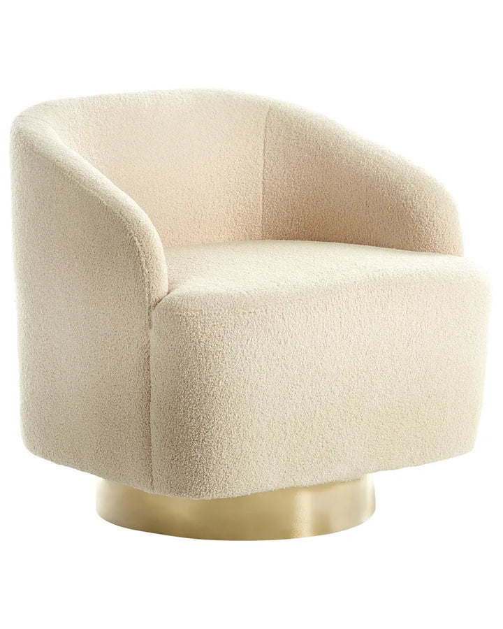 Armchair Boucle Beige Hana