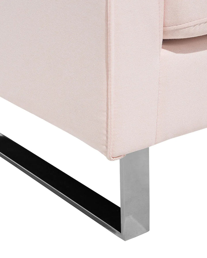 Armchair Fabric Pink Ayran