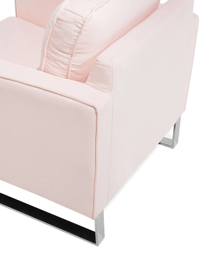Armchair Fabric Pink Ayran