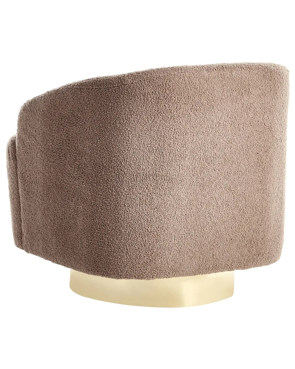 Armchair Fabric Brown Hana