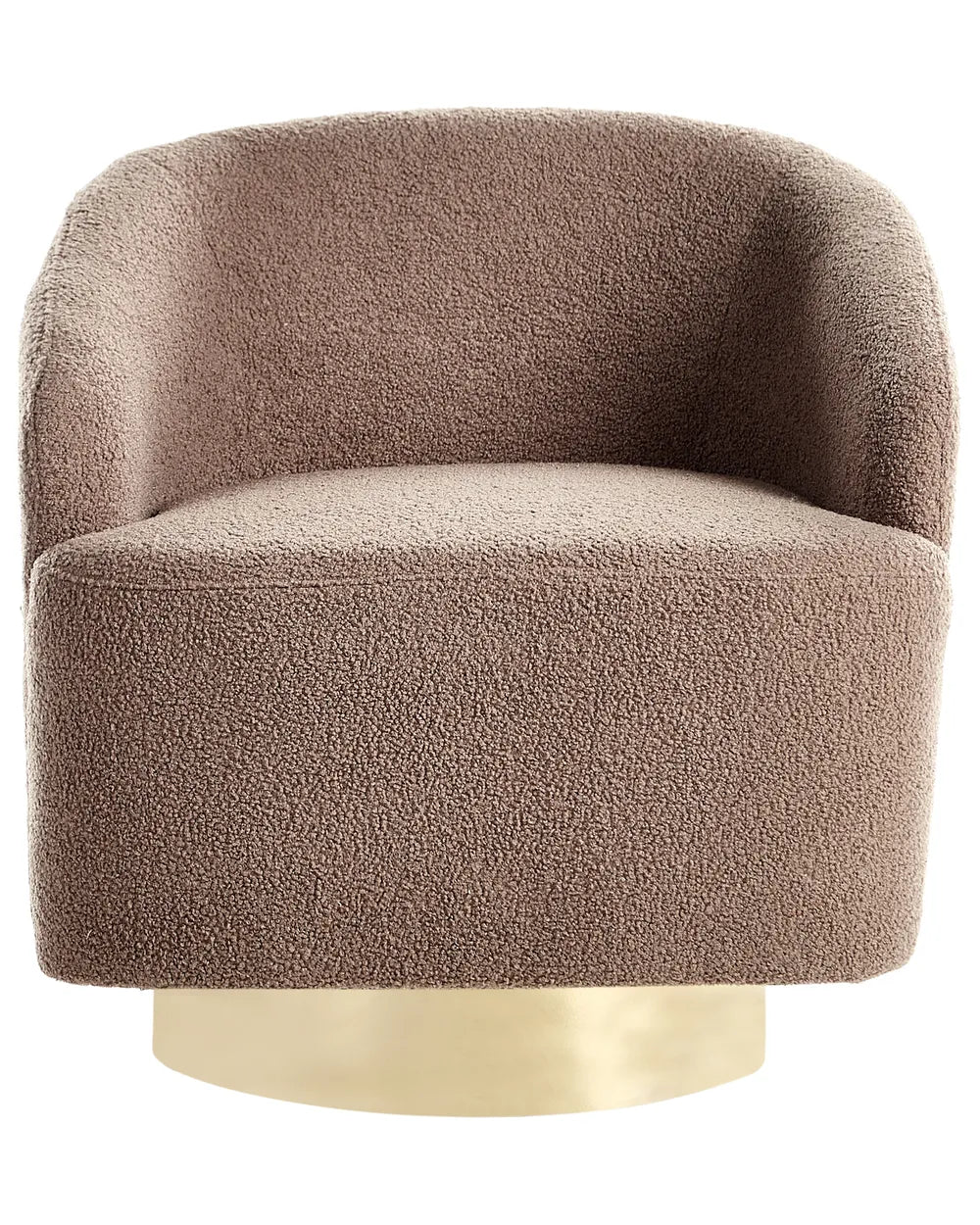 Armchair Fabric Brown Hana