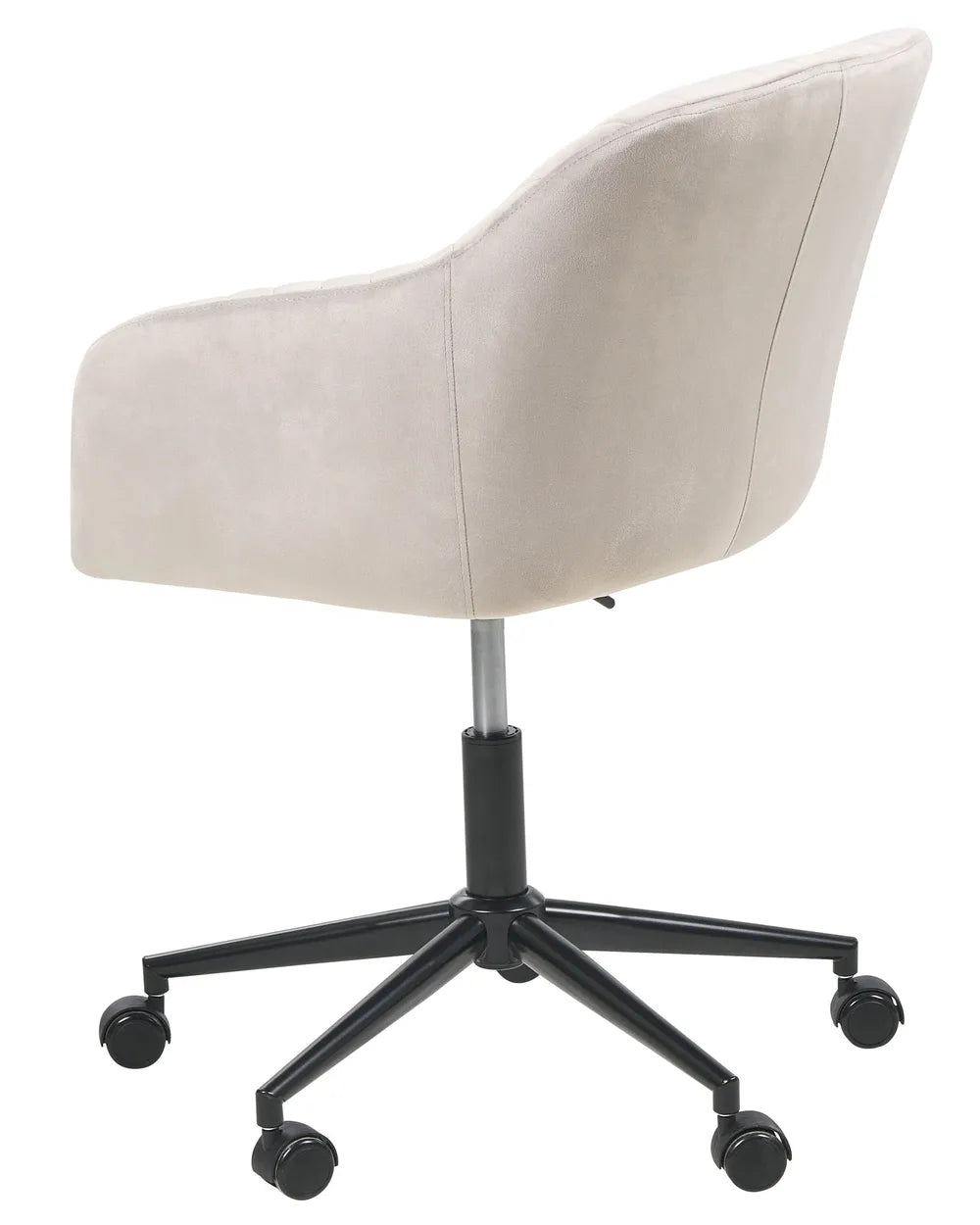 Desk Chair Velvet Taupe Gilman