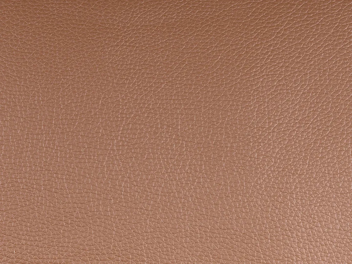 Sofa 2 Seater Faux Leather Golden Brown Altman