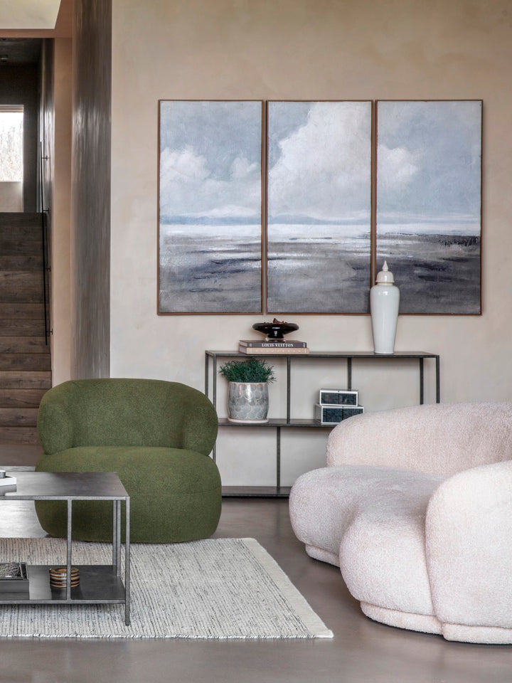 Libra Brooks Console Table Mottled Black