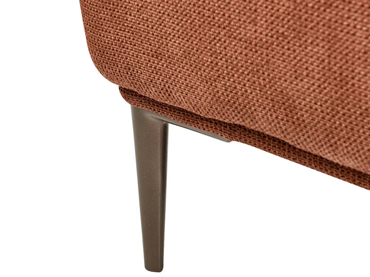 Sofa 3 Seater Fabric Golden Brown Jossilynn