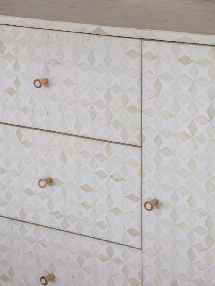 Libra Aspen Bone Inlay Buffet Sideboard