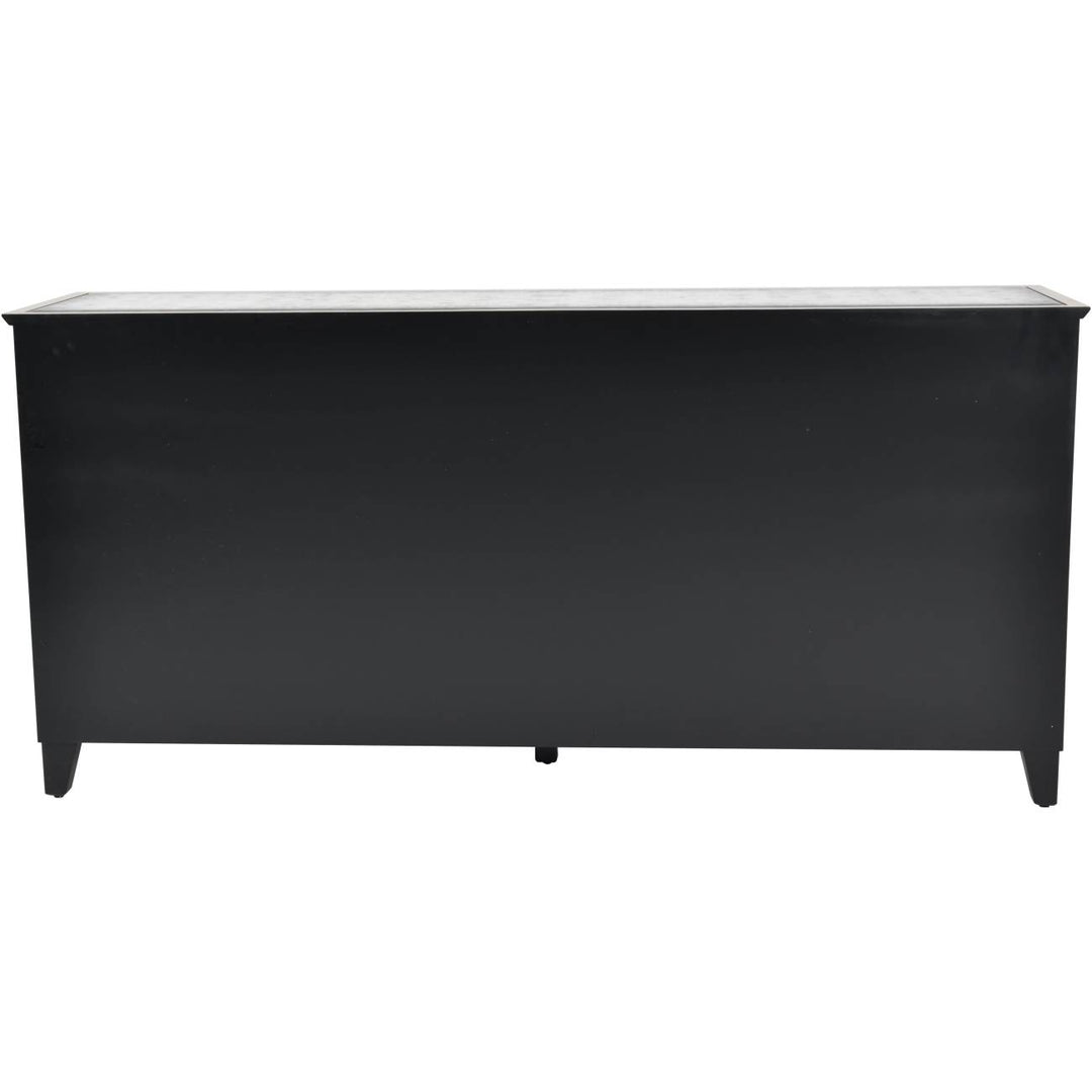 Libra Lexington Art Deco 4 Door Antique Mirrored Sideboard