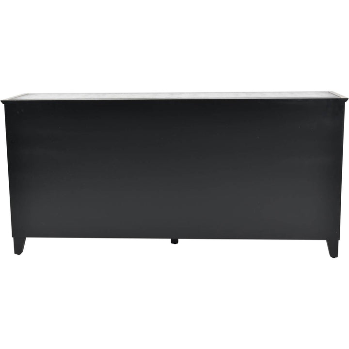 Libra Lexington Art Deco 4 Door Antique Mirrored Sideboard