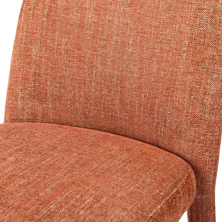 Libra Pair of Eska Brown Fabric Dining Chair